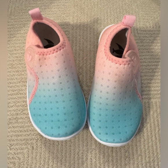 Barerun Kids Water Shoes Gradient Pink and Blue Barefoot Shoes - Picture 1 of 8